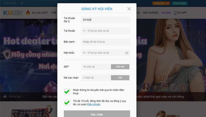 Đăng kí Kubet không qua đại lý cho người tham khảo